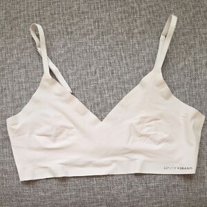 Lucky Brand Cream Bralette Sz XL